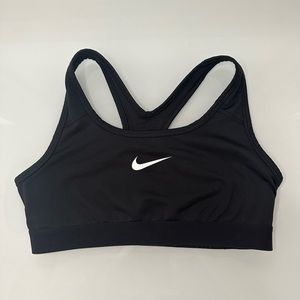 NIKE BLACK DRY FIT SPORTS BRA